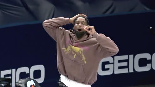 【NBA集锦】波库大鹏展翅滑翔扣篮 可惜身体单薄不慎扭伤膝盖