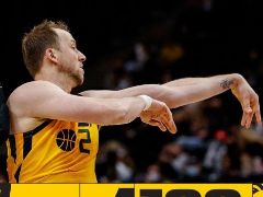 NBA常规赛：三节战罢，爵士以100-82领先灰熊，米切尔26分钟内砍下35分