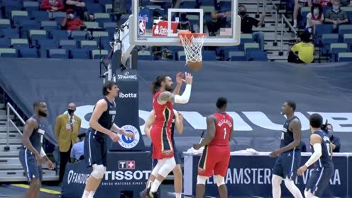 【NBA集錦】還得是他！錫安橫沖直撞頂著防守強(qiáng)硬出手打成2+1