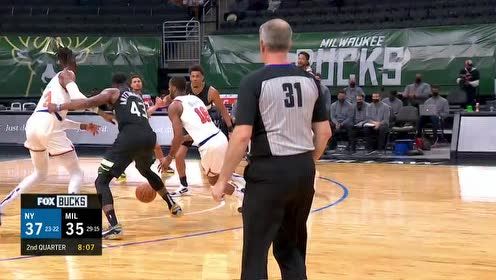 【NBA集锦】伯克斯秒传一扔 托平起飞轰炸篮筐