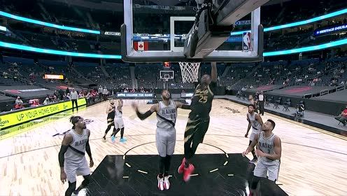 【NBA集锦】玩的就是心跳!胡德底角干拔三分压哨打进