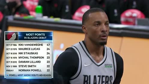 【NBA录像回放 原声】开拓者vs猛龙第1节英文原声回放
