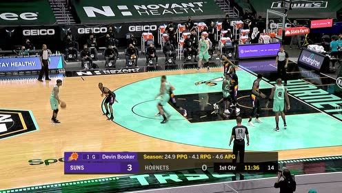 【NBA集錦】不甘示弱！格拉漢姆對(duì)飆布克火熱三分強(qiáng)勢(shì)開局