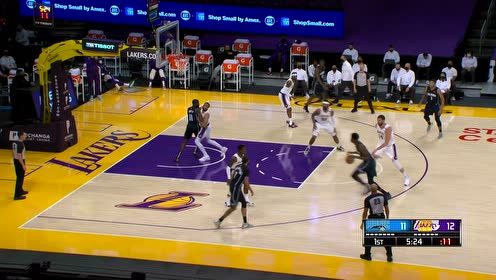 【NBA集錦】這防守形同虛設(shè) 班巴晃飛加索爾勢(shì)大力沉雙手重扣