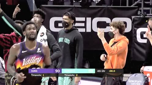 【NBA集錦】太陽(yáng)101-97黃蜂 布克35+6攜隊(duì)加時(shí)取得三連勝