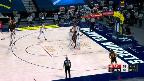 【NBA集锦】科林斯连线卡佩拉 饼皇滞空抛投轻松写意