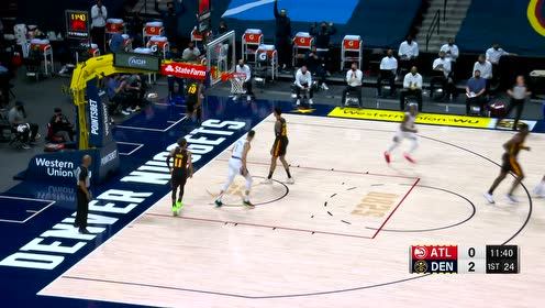 【NBA集锦】巴顿鬼手妙传连线波特 挂筐暴扣劈山伐木