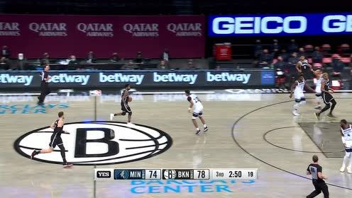 【NBA集錦】葉底穿花蝴蝶漫步 歐文突破急停打停森林狼
