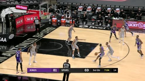 【NBA集锦】一点办法都没有!福克斯直传底角希尔德三分射箭