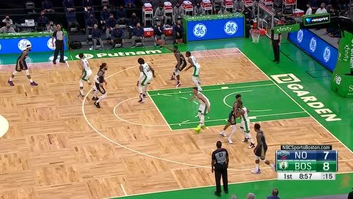【NBA集锦】手感来了防不住 英格拉姆张手三分迎射塔图姆
