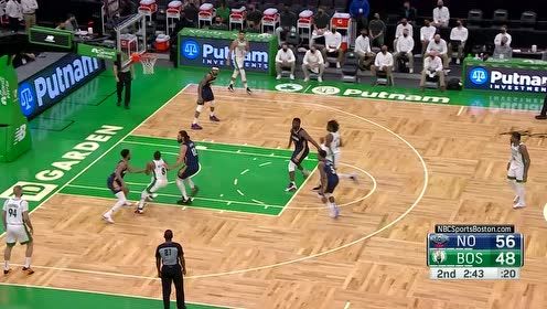 【NBA集锦】油门一踩谁都不爱 沃克突然加速杀入篮下2+1