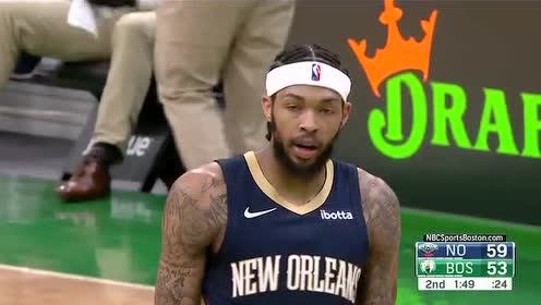 【NBA錄像回放 原聲】鵜鶘vs凱爾特人第2節(jié)英文原聲回放