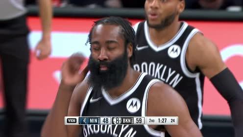 【NBA集錦】哈登唐斯開啟對(duì)飆模式 無解突破vs旋轉(zhuǎn)勾手驚艷全場