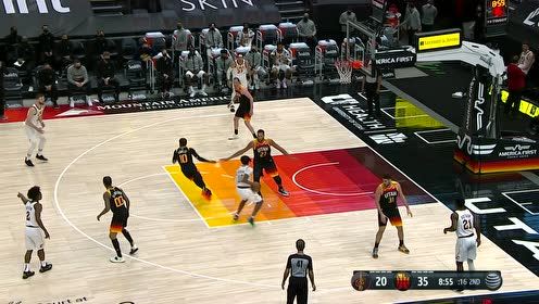 【NBA集锦】戈贝尔遮天蔽日火锅大帽 英格尔斯接球出手三分一箭穿心