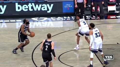 【NBA集錦】森林狼vs籃網(wǎng)第3節(jié)中文解說回放