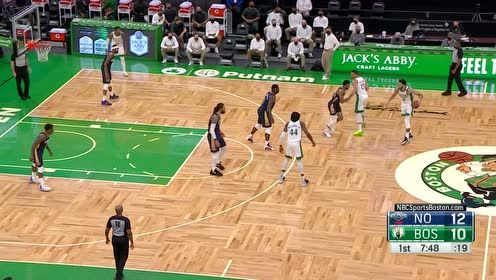【NBA集锦】状态火爆绝不手软 塔图姆架炮就射3+1