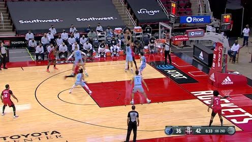 【NBA集锦】真时间领主 安德森反击慢三步上篮