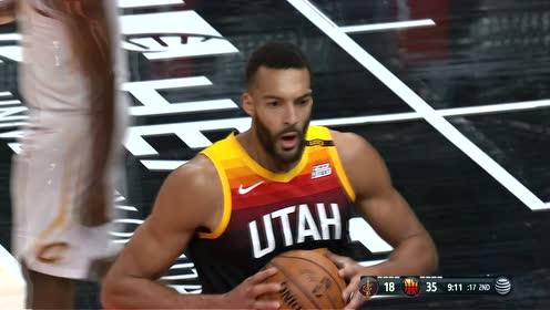 【NBA集锦】毫无还手之力 英格尔斯头顶连线戈贝尔平地惊雷劈山伐木