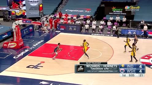 【NBA集錦】韋少長傳縱貫全場 八村左手暴扣輕取兩分