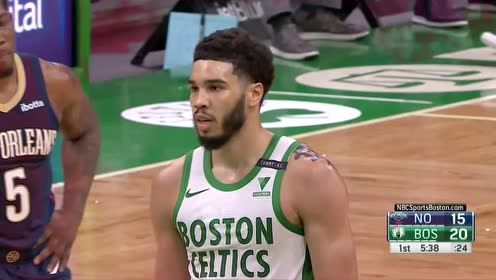 【NBA錄像回放 國(guó)語】鵜鶘vs凱爾特人第1節(jié)中文解說回放