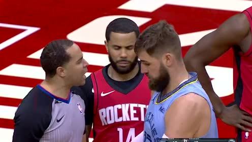 【NBA集锦】灰熊vs火箭第2节中文解说回放