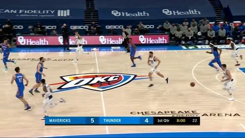【NBA集錦】東契奇復(fù)出首球 閑庭信步拋投得手