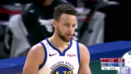 【NBA录像回放 国语】公牛vs勇士第1节中文解说回放