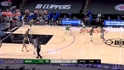 【NBA集锦】到底什么来头 曼恩单手滑翔上篮稳稳命中
