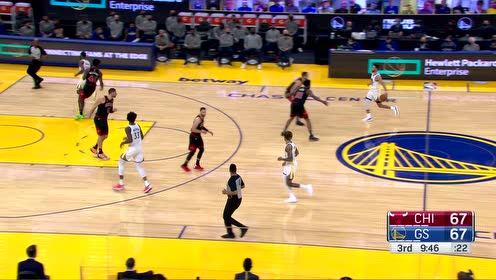 【NBA集锦】威廉姆斯直塞篮下 武切维奇单手上篮稳稳命中
