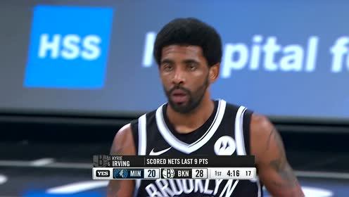 【NBA集錦】狂風(fēng)驟雨轟炸籃筐 歐文手感爆炸連續(xù)三分穿網(wǎng)