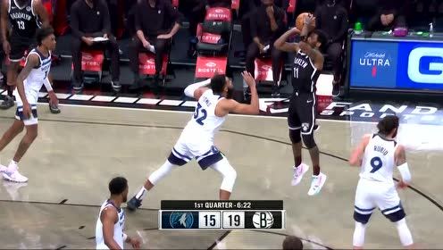 【NBA集錦】吊打一系列后輩狀元 歐文急停干拔迎射唐斯
