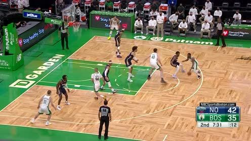 【NBA集锦】沃克假突真传送香饼 克奈特挂着防守双手暴扣