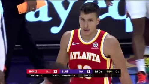 【NBA錄像回放 國(guó)語(yǔ)】老鷹vs太陽(yáng)第1節(jié)中文解說(shuō)回放
