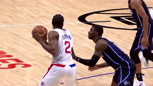 【NBA集锦】过你就像过马路 莱昂纳德轻松突破培根双手暴扣