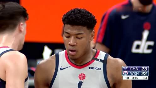 【NBA录像回放 国语】黄蜂vs奇才 第1节中文解说回放