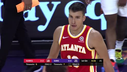 【NBA錄像回放 原聲】老鷹vs太陽(yáng)第1節(jié)英文解說(shuō)回放
