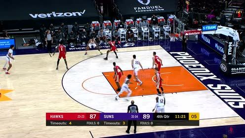【NBA集錦】接鍋也沒(méi)問(wèn)題 沙里奇底角三分穩(wěn)住局面
