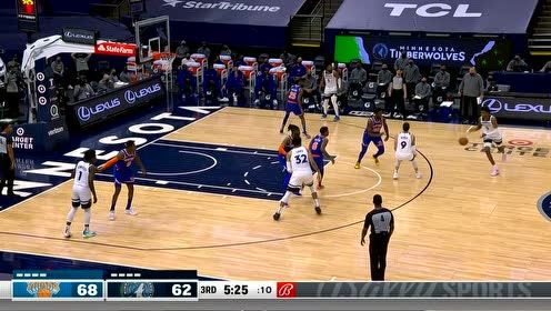 【NBA集錦】針對我？諾埃爾飛身血帽扇飛唐斯無情至極