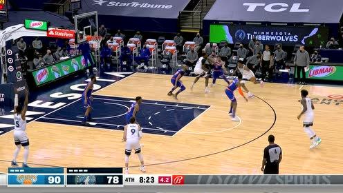 【NBA集錦】不能氣餒！麥克丹尼爾斯助飛里德掛筐暴扣