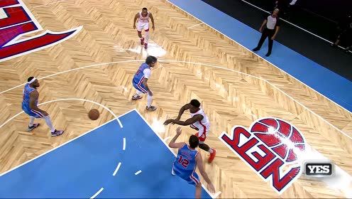 【NBA集錦】奧利尼克突破歐洲步得手 奧古斯汀超遠(yuǎn)三分命中