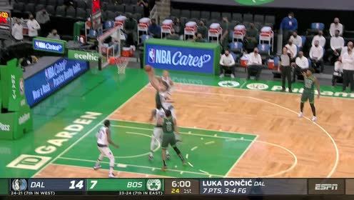 【NBA錄像回放 國(guó)語(yǔ)】獨(dú)行俠vs凱爾特人第1節(jié)中文解說(shuō)回放