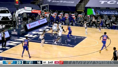 【NBA集錦】此腳步你值得擁有！唐斯后撤步騎馬射箭騷氣值滿分