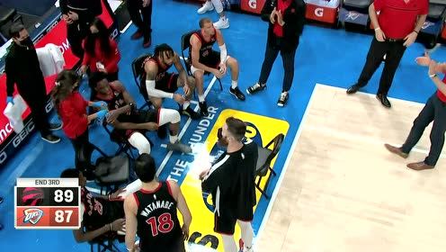 【NBA集錦】天神下凡！特倫特最后5.5秒死亡搶斷壓哨三分扭轉(zhuǎn)局勢(shì)