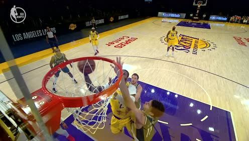【NBA集锦】施罗德击地妙传穿越两人 庄神及时插上成功吃饼