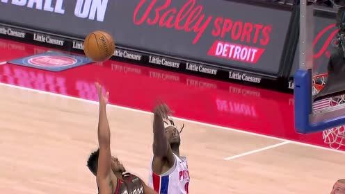 【NBA集錦】猿臂輕舒只手遮天 格蘭特怒送CJ火鍋套餐
