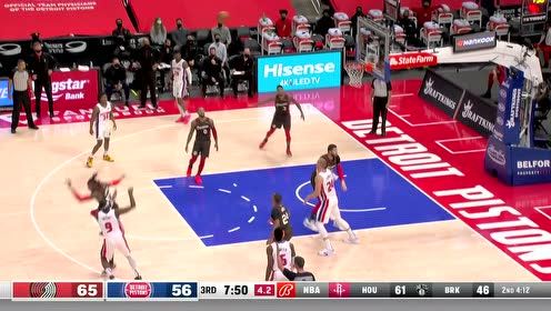 【NBA集錦】麥科勒姆vs活塞集錦 全場(chǎng)24+6里突外投率隊(duì)取勝