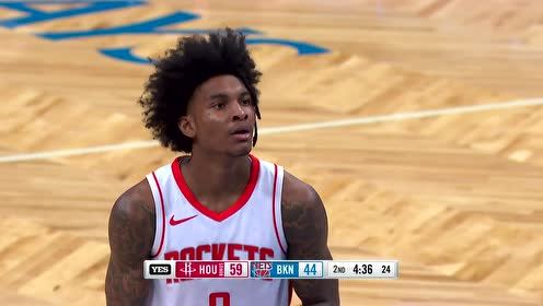 【NBA集錦】年輕人不講武德 凱文波特單騎突破生吃哈登