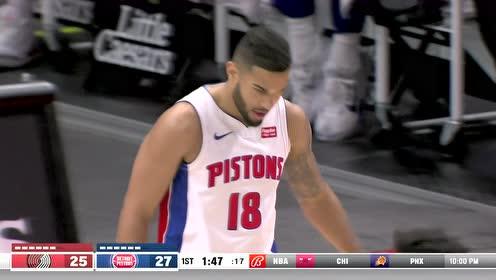 【NBA集錦】蝴蝶穿花靈動(dòng)突破 約瑟夫連過兩人轉(zhuǎn)身勾手命中