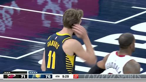 【NBA集錦】輕傷不下火線 小薩回到場上為球隊(duì)穩(wěn)定軍心