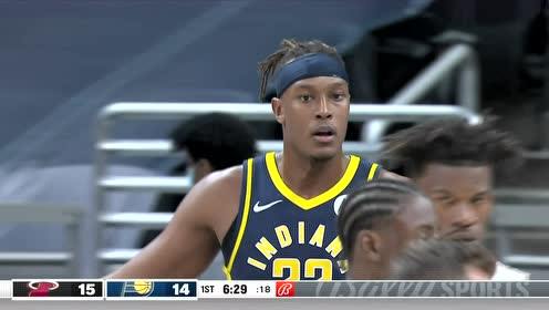 【NBA錄像回放 原聲】熱火vs步行者第1節(jié)英文原聲回放